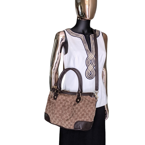 GUCCI GG MONOGRAM HAND CROSSBODY BAG - Picture 7 of 15